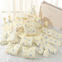 纯棉婴儿衣服新生儿礼盒套装0-3个月6春秋夏季初生刚出生宝宝用品